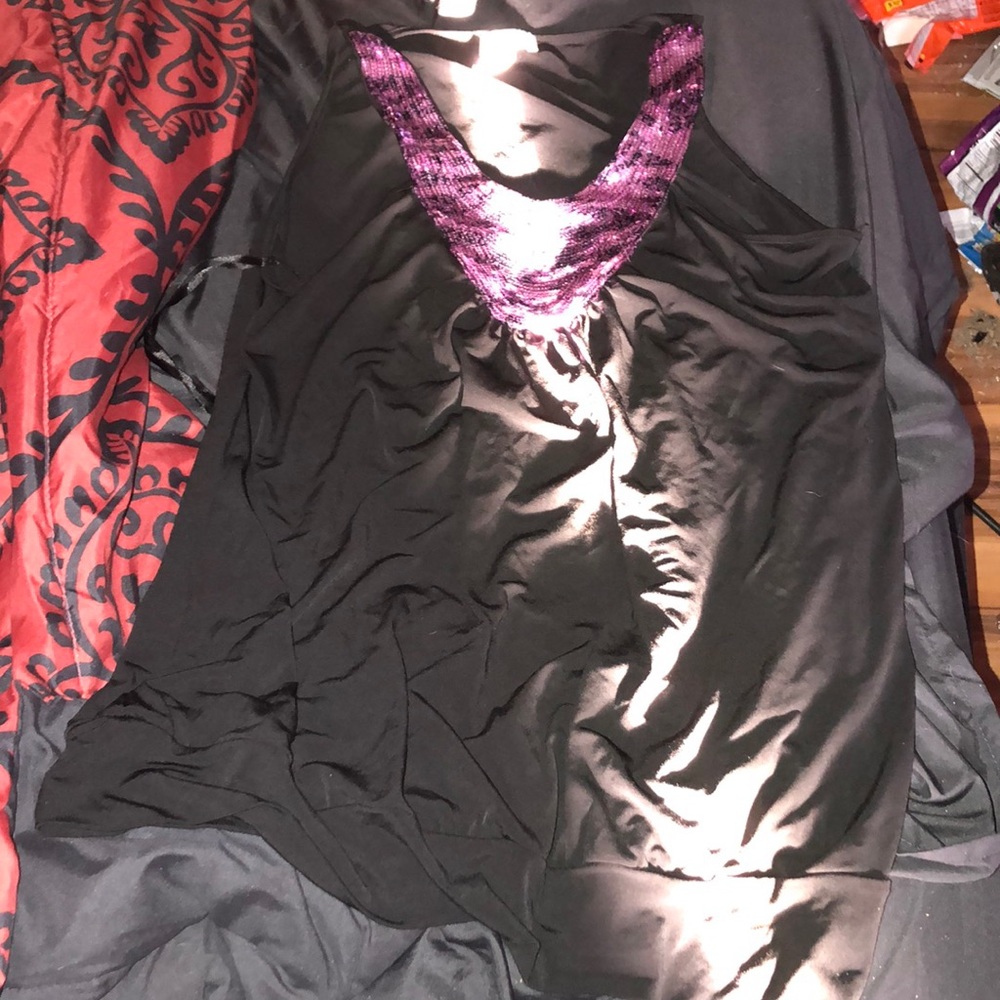 Max and K sequined tank top